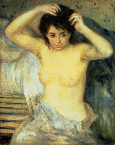 Torso, o Prima del bagno, c.1873-75 da Pierre Auguste Renoir
