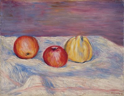Due mele e una cotogna, c.1900 da Pierre Auguste Renoir
