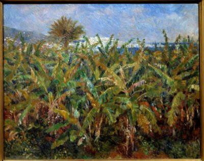 Un campo di banani da Pierre Auguste Renoir