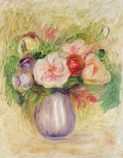 Vaso di fiori da Pierre Auguste Renoir