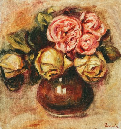 Vaso di Rose da Pierre Auguste Renoir