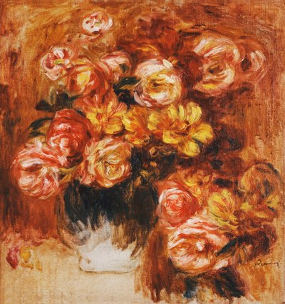 Vase de Roses da Pierre Auguste Renoir