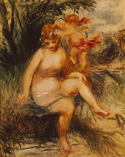 Venere e Amore da Pierre Auguste Renoir