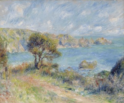 Veduta di Guernsey da Pierre Auguste Renoir