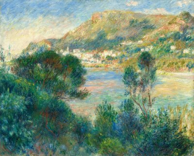 Veduta di Monte Carlo da Cap Martin, c. 1884 da Pierre Auguste Renoir