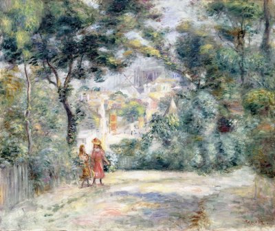 Vista del Sacro Cuore, 1905 da Pierre Auguste Renoir