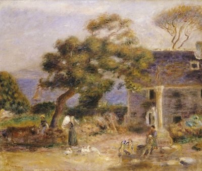Veduta di Treboul, c.1895 da Pierre Auguste Renoir
