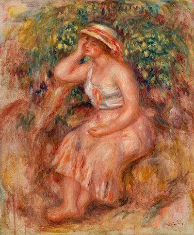 Donna Sognante da Pierre Auguste Renoir