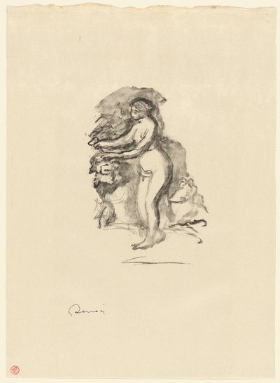 Donna con Vite da Pierre Auguste Renoir