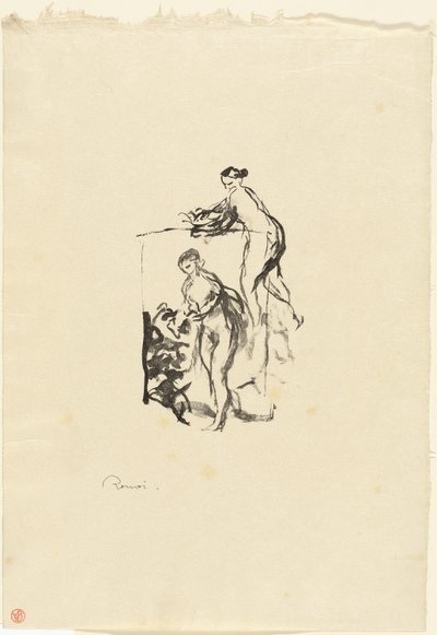 Donna con vite, 3ª variante da Pierre Auguste Renoir