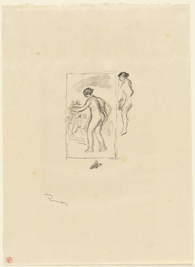 Donna con vite, 4ª variante da Pierre Auguste Renoir