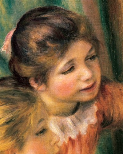 Giovani ragazze al pianoforte (dettaglio) da Pierre Auguste Renoir