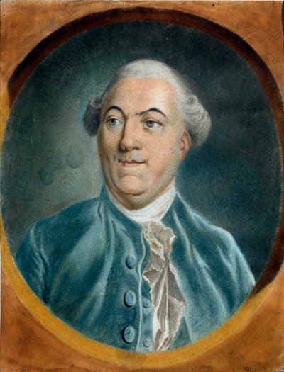 Ritratto di Jacques Necker (1732-1804) Ministro da Pierre Baudemant