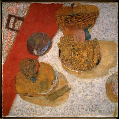 Un angolo di tavolo da Pierre Bonnard