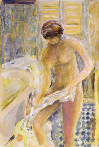 Dopo il bagno, c.1933 da Pierre Bonnard