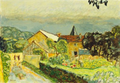 Paesaggio pomeridiano in agosto da Pierre Bonnard
