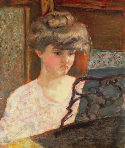 Al pianoforte, 1902 da Pierre Bonnard