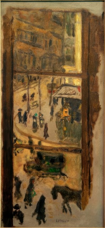 Attraverso i vetri da Pierre Bonnard