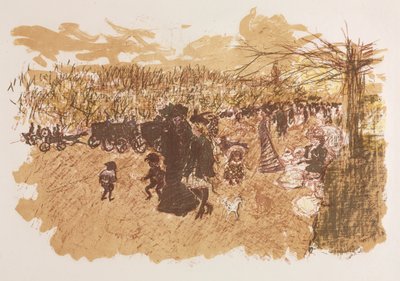 Avenue du Bois de Boulogne da Pierre Bonnard