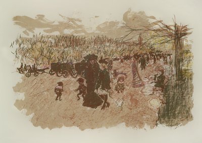 Viale nel Bois de Boulogne da Pierre Bonnard