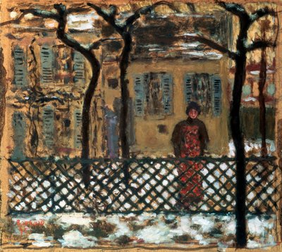 Dietro la recinzione, 1895 da Pierre Bonnard