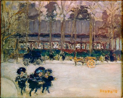 Boulevard de Clichy, tre bambini da Pierre Bonnard