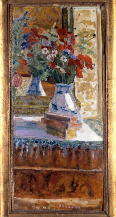 Bouquet di papaveri Dipinto di Pierre Bonnard (1867-1947). 1918. Dim. 0,72 x 0,325 m. Besançon, Museo delle Belle Arti da Pierre Bonnard