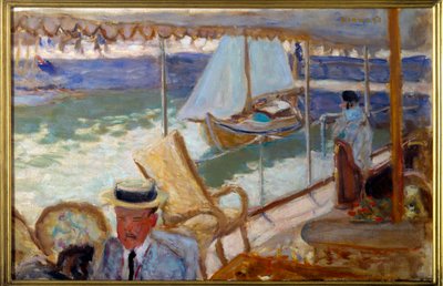 In yacht da Pierre Bonnard