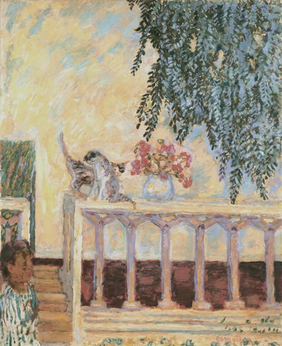 Gatti sulla ringhiera da Pierre Bonnard