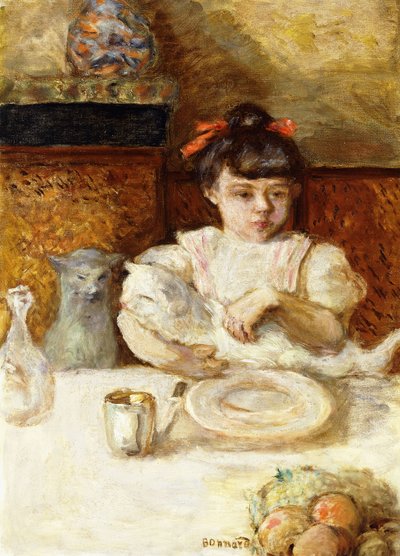 Bambino e Gatti, c.1906 da Pierre Bonnard