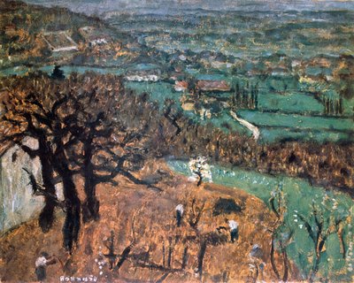 Paesaggio del Delfinato da Pierre Bonnard