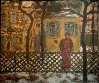 Dietro la griglia da Pierre Bonnard