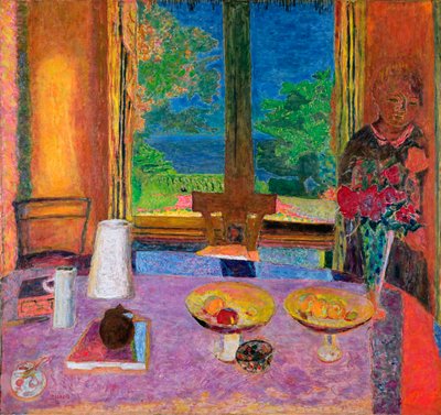 Sala da pranzo sul giardino, 1934-35 da Pierre Bonnard