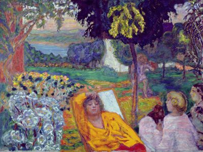 Sera (o Siesta o In un Giardino Meridionale) 1914 da Pierre Bonnard