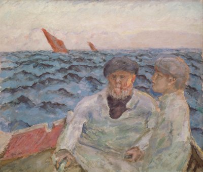 Pescatori in Bretagna, 1907 da Pierre Bonnard