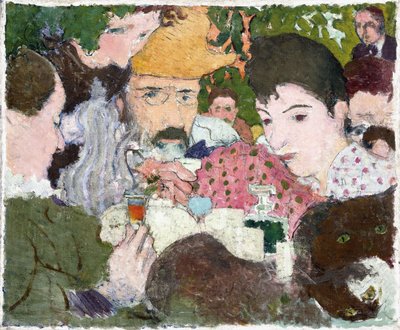 Degustazione in giardino da Pierre Bonnard