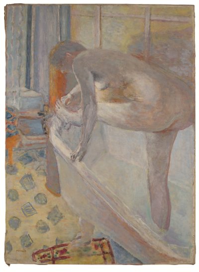 Grande nudo alla vasca da bagno da Pierre Bonnard