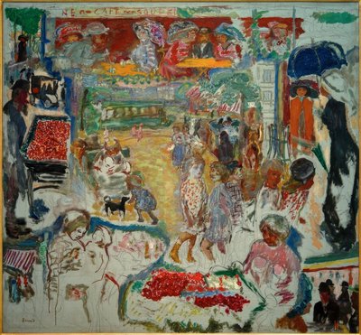 Grande decorazione, scena di strada da Pierre Bonnard