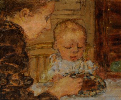 Nonna e Bambino da Pierre Bonnard