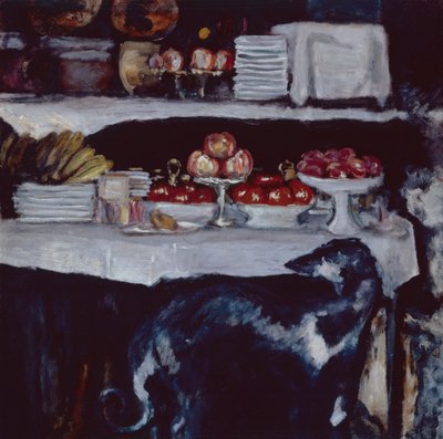 Levriero e natura morta, c.1920-25 da Pierre Bonnard