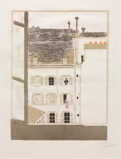 Case nel Cortile da Pierre Bonnard