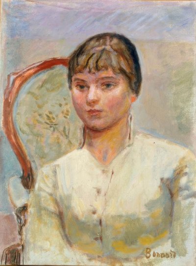 Giovane donna sulla poltrona da Pierre Bonnard