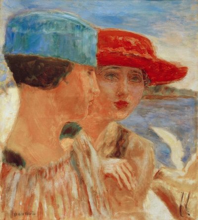Ragazze con il gabbiano da Pierre Bonnard