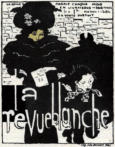 La Revue Blanche, 1896 da Pierre Bonnard