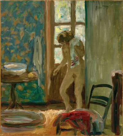 La toilette. Nudo con asciugamano da Pierre Bonnard