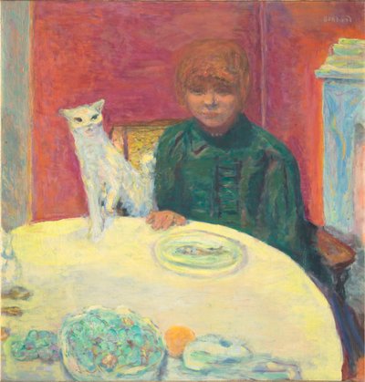 La femme au chat, 1912 da Pierre Bonnard