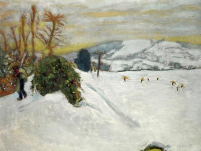 La neve al Grand-Lemps (Neve nel Delfinato) da Pierre Bonnard
