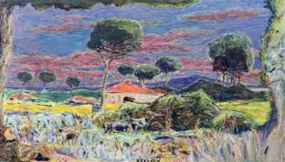 Paesaggio a mezzogiorno da Pierre Bonnard