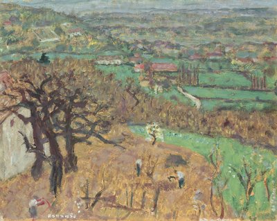 Paesaggio nel Delfinato, c.1899 da Pierre Bonnard