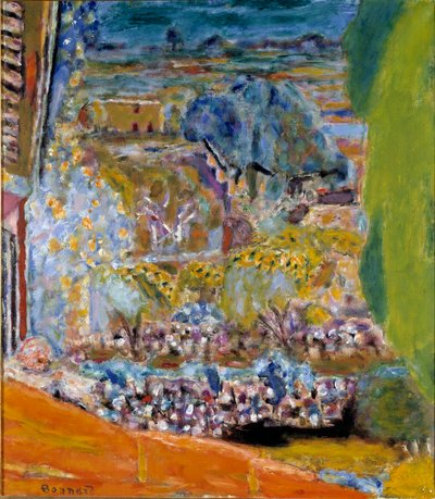 Paesaggio del Tetto Rosso Cannet da Pierre Bonnard